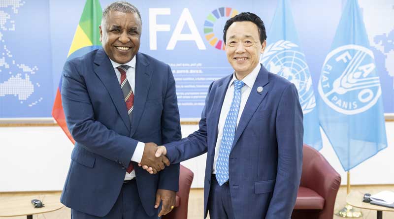 Bilateral meeting with the Minister for Agriculture of the Federal Democratic Republic of Ethiopia - His Excellency Girma Amente