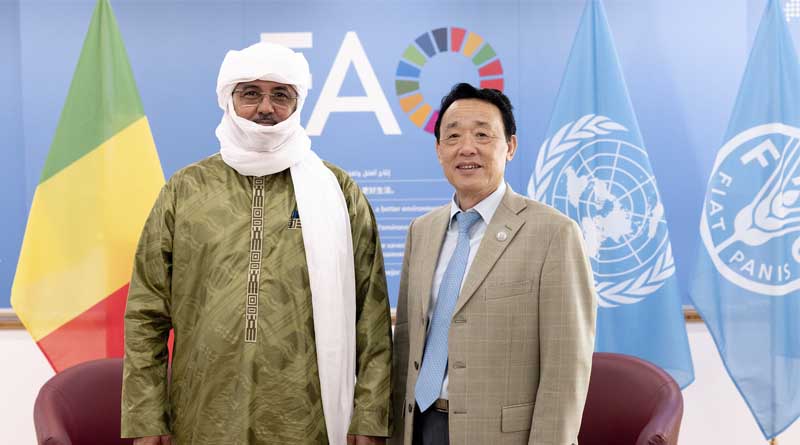 Bilateral meeting with the Minister Commissioner for Food Security of the Republic of Mali - His Excellency Redouwane Ag Mohamed Ali