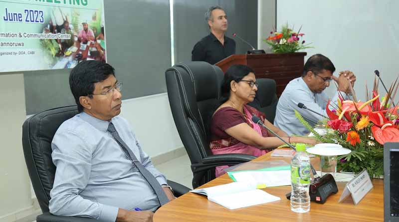 Permanent Crop Clinic Programme in Sri Lanka to be strengthened following stakeholder meeting