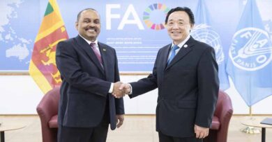 Bilateral meeting with the Minister for Agriculture of Sri Lanka - The Honourable Mahinda Amaraweera