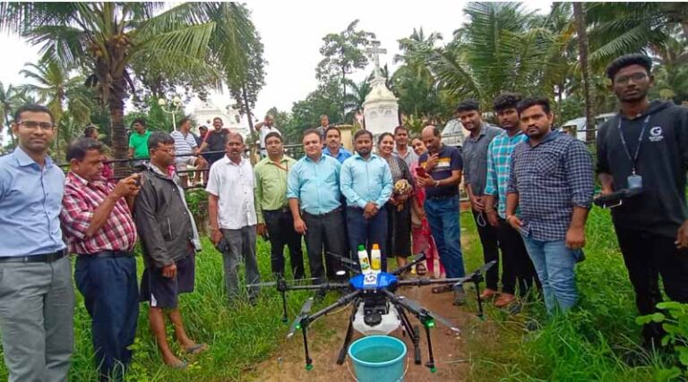 Garuda collaborates with Goa Agriculture Department for Drone Yatra