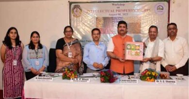 Researchers should come out with unique innovations and protect their Intellectual Property Rights: Prof H.K.Chaudhary,Vice Chancellor