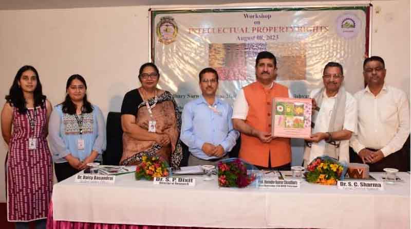 Researchers should come out with unique innovations and protect their Intellectual Property Rights: Prof H.K.Chaudhary,Vice Chancellor