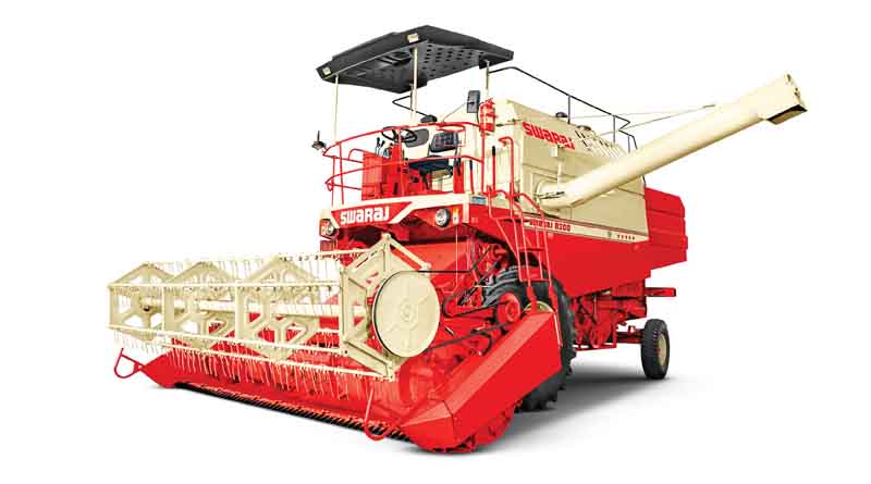 Swaraj Tractors unveils ‘Swaraj 8200 Wheel Harvester’