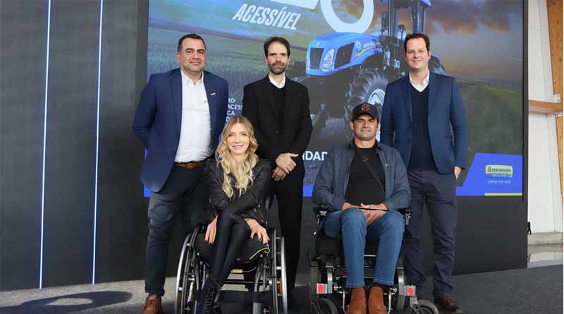 CNH Industrial brand launches the world's first accessible agricultural tractor
