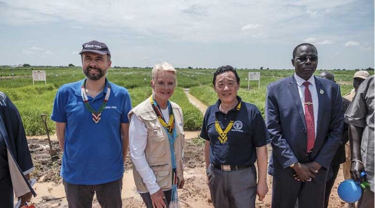 Heads of the Rome-based UN food and agriculture agencies call for greater investments in South Sudan to avoid a catastrophic food crisis