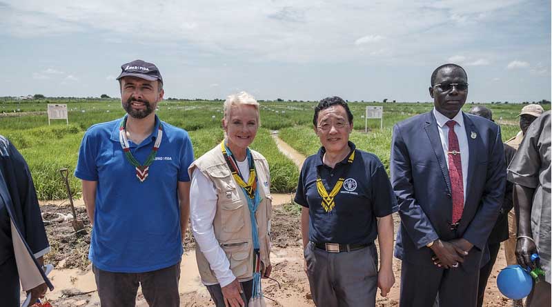Heads of the Rome-based UN food and agriculture agencies call for greater investments in South Sudan to avoid a catastrophic food crisis