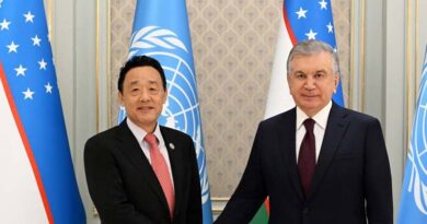 Bilateral meeting with the President of the Republic of Uzbekistan, H.E. Shavkat Mirziyoyev