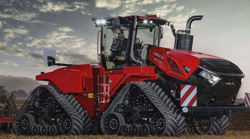 Optimum working speeds, higher workrates, greater efficiency: the new case ih quadtrac 715