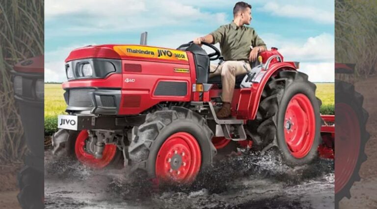 MAHINDRA JIVO 365 DI 4WD Puddling Special TRACTOR