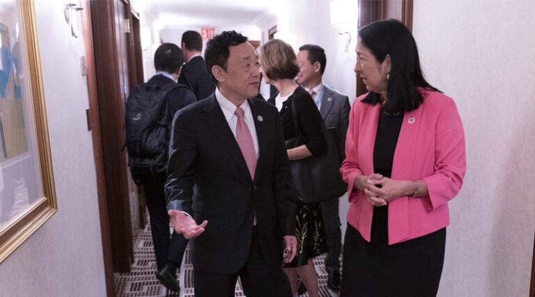 Bilateral meeting with Ambassador Michele J. Sison, Assistant Secretary of State for International Organization Affairs, US Department of State