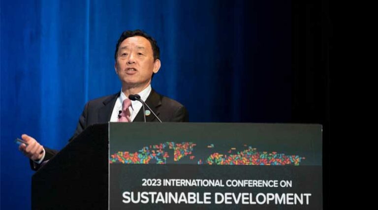 FAO Director-General makes urgent global call for action on food security at sustainable development conference