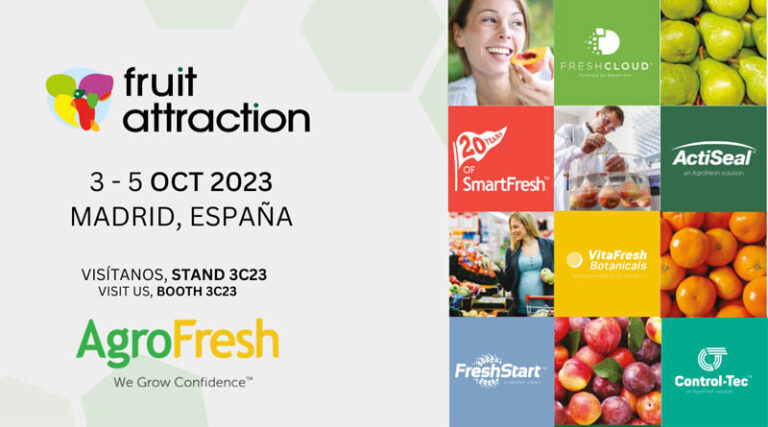 AgroFresh to Feature Industry-Leading Portfolio of Freshness Solutions at Fruit Attraction