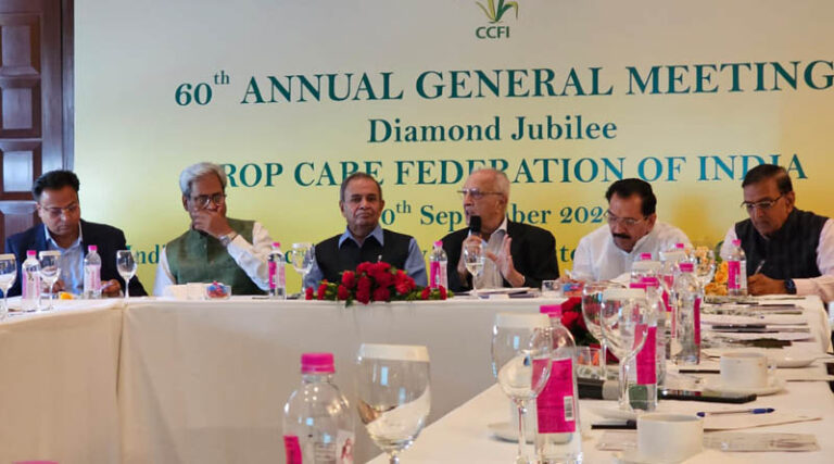 Crop Care Federation of India conducts its 60th AGM
