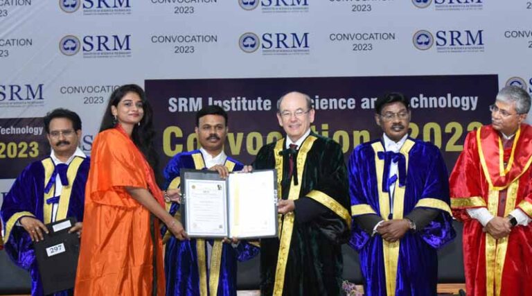 SRMIST Graduation Day remains impressive, degrees presented to 8513 students