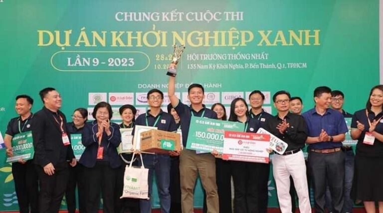 Loofah fiber project awarded first place in the 9th Green Start-up Competition