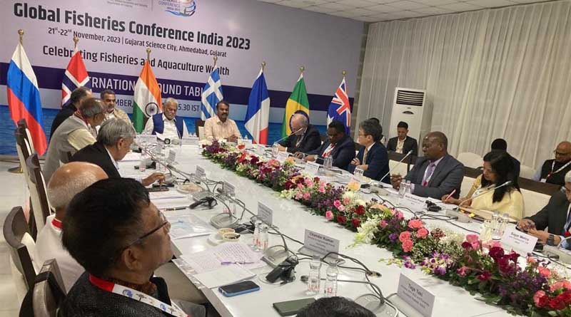 Union Fisheries Minister Parshottam Rupala leads International Round Table Meet at Global Fisheries Conference India 2023
