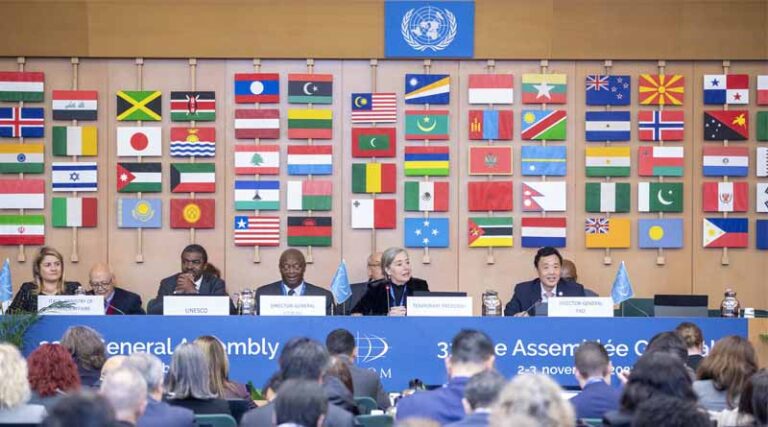 QU Dongyu participates in the opening of the ICCROM General Assembly