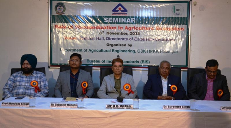 Make people aware about BIS Standards: Dr D.K.Vatsa, Vice Chancellor