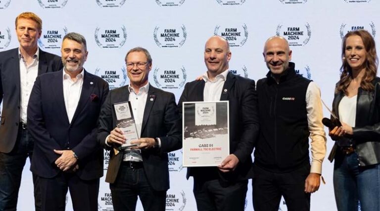 Case IH wins farm machine 2024 accolade with new farmall 75c electric