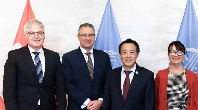 Bilateral meeting Swiss High-Level Delegation