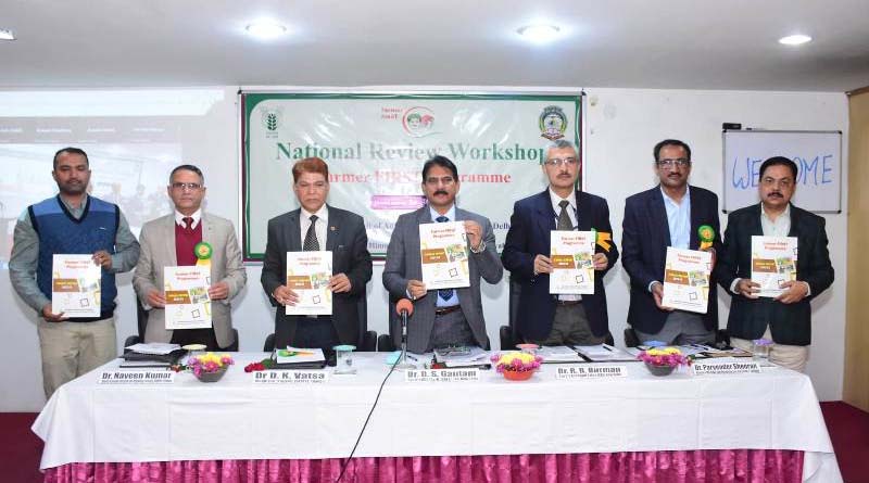 Farmer First National Workshop at CSKHPAU: Dr U.S.Gautam, DDG, ICAR exhorts scientists to develop strategy for effective technology transfer