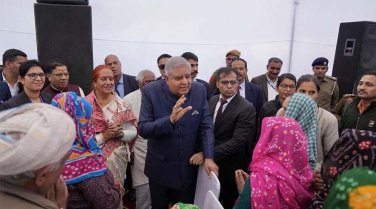 Farmer must learn to market his produce: Vice President Dhankhar