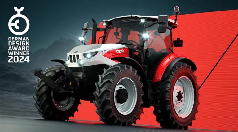CNH tractor design wins 2024 German Design Award