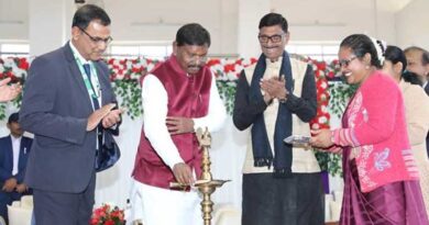 Union Minister for Agriculture & Farmers’ Welfare Shri Arjun Munda visits Indian Institute of Agricultural Biotechnology at Ranchi today