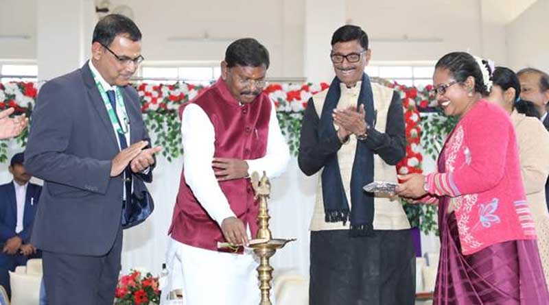 Union Minister for Agriculture & Farmers’ Welfare Shri Arjun Munda visits Indian Institute of Agricultural Biotechnology at Ranchi today