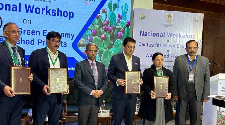 ICARDA joins forces with India for spineless cactus cultivation