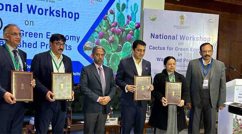 ICARDA joins forces with India for spineless cactus cultivation