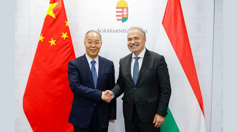 Vice Minister Ma Youxiang Meets with Hungarian Minister of Agriculture Nagy