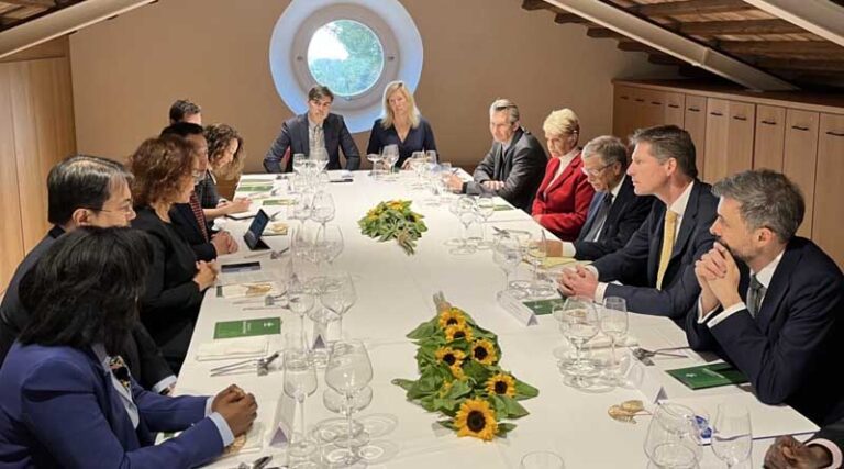 CGIAR hosts Bill Gates and UN Food Agencies in Rome to further collaboration on Global Goals