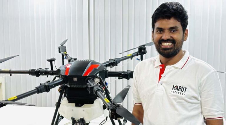 Marut Drones and PJTSAU's Direct Seeding Device Receives World's First Utility Patent