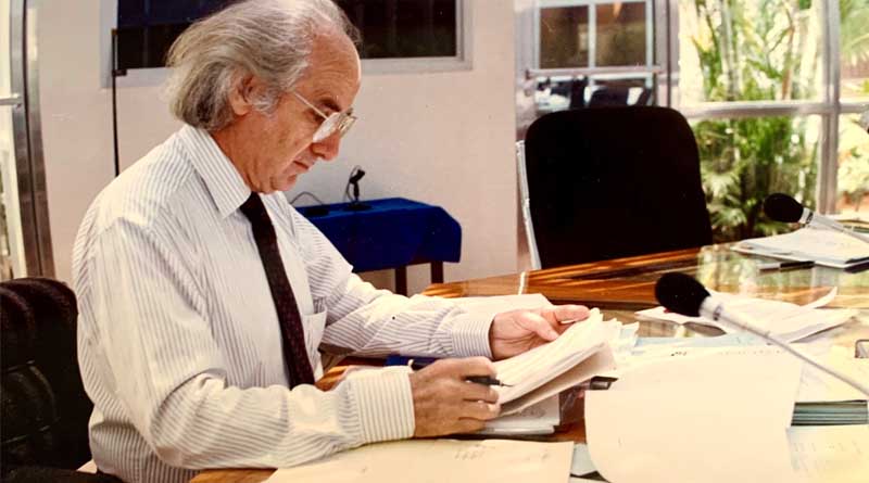 Klaus Lampe, IRRI’s fifth director general, passes away in Germany