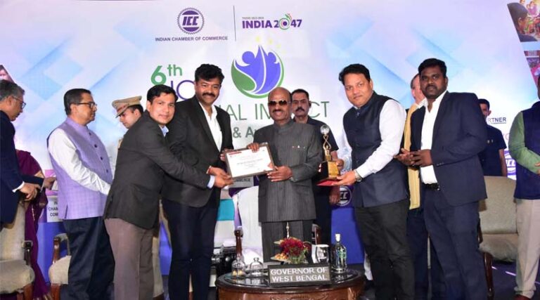 JK Tyre honoured with ICC Social Impact Award for its Water Conservation Initiative