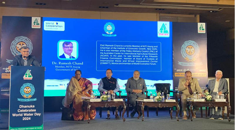 Water Consumption Disparity: Indian Agriculture Uses 2-3 Times More Water per Ton of Crop Says Prof. Ramesh Chand, Niti Aayog