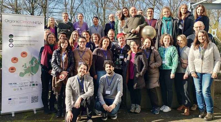 Organic climate farming for a carbon neutral Europe: Kick-off OrganicClimateNET