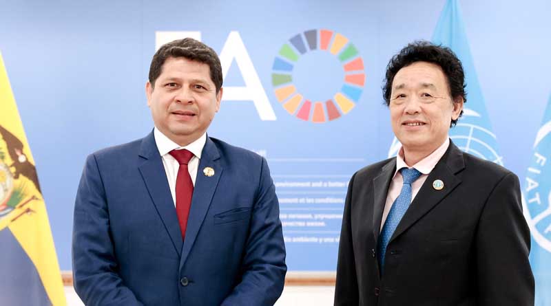 Readout of the bilateral meeting with H.E. Franklin Danilo Palacios Márquez, Minister for Agriculture and Livestock of Ecuador