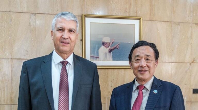 Meeting with His Excellency Dr Mohamed Sadiki, Minister of Agriculture, Maritime Fisheries, Rural Development and Forestry of the Kingdom of Morocco