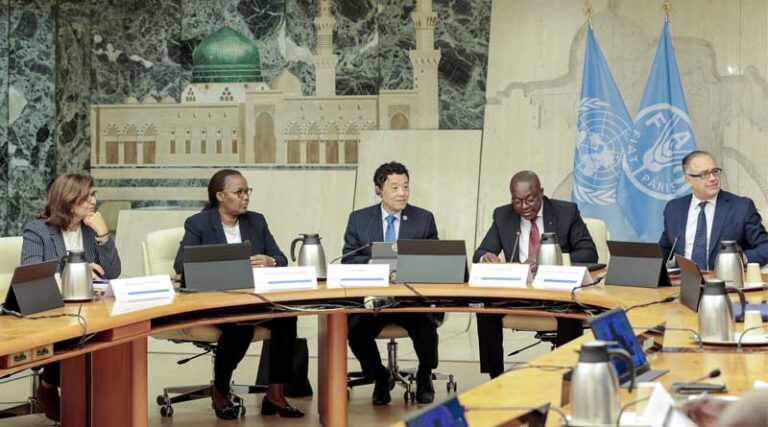 Fao Director-general Says Political Commitment and More Investments Are Critical in Fight Against Peste Des Petits Ruminants