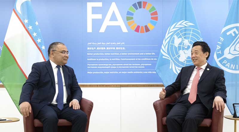 Bilateral meeting with the Minister for Agriculture of Uzbekistan, H.E. Ibrohim Abdurahmonov