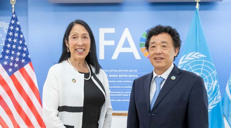 Bilateral meeting with Ambassador Michele J. Sison, Assistant Secretary of State for International Organization Affairs, US Department of State