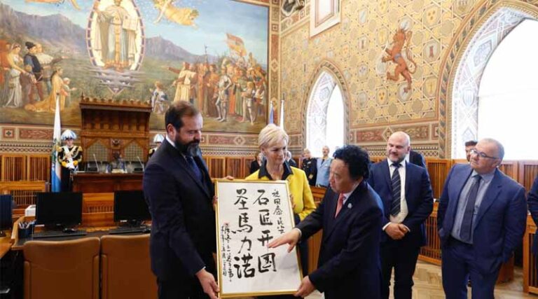 Director-general Commends the Republic of San Marino for Its Attention to Environmental and Social Issues