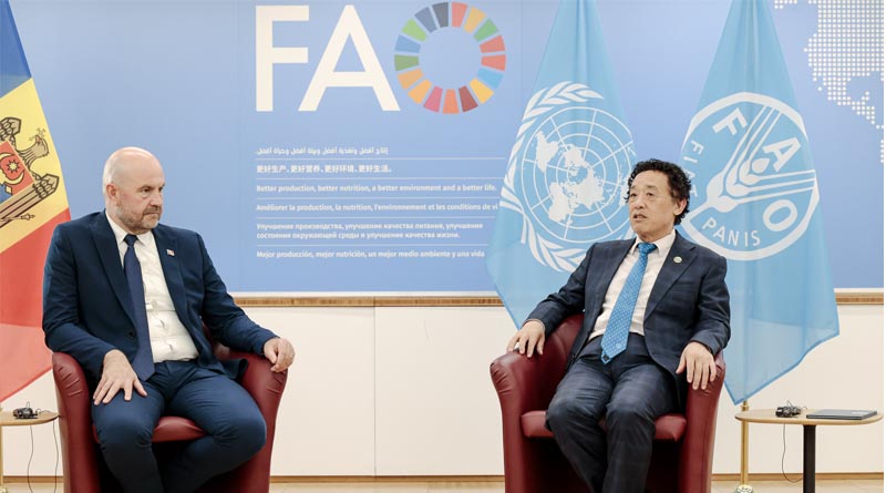 Bilateral meeting with the Deputy Prime Minister and Minister for Agriculture and Food Industry of the Republic of Moldova, H.E. Vladimir Bolea