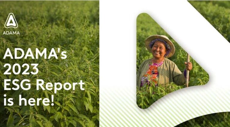 ADAMA's 2023 ESG Report: Significant Launches of Innovative, Sustainable Products and 14% Carbon Footprint Reduction