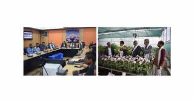 Interactive meet of Director, CRIDA and ADG (Agril. Extension) with FPOs at ICAR-NRC for Orchids, Pakyong, Sikkim