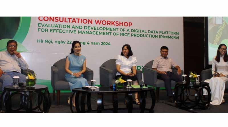 RiceMoRe – a digital data platform to systematically advance rice production management in Vietnam