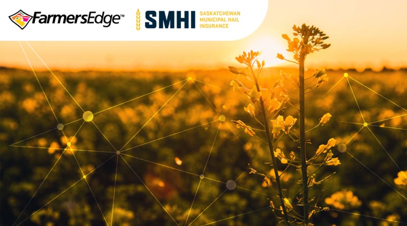 Farmers Edge and Saskatchewan Municipal Hail Insurance Partner to Enhance Hail Business Intelligence with InsurTech Tools